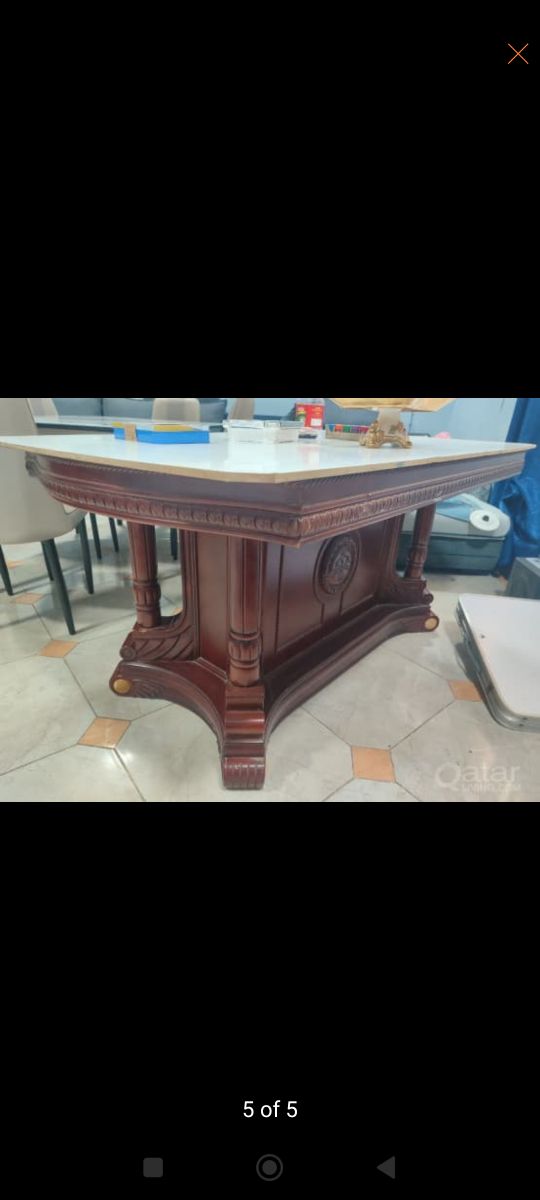 Dining table with 2 chairs urgent sale - Image 4