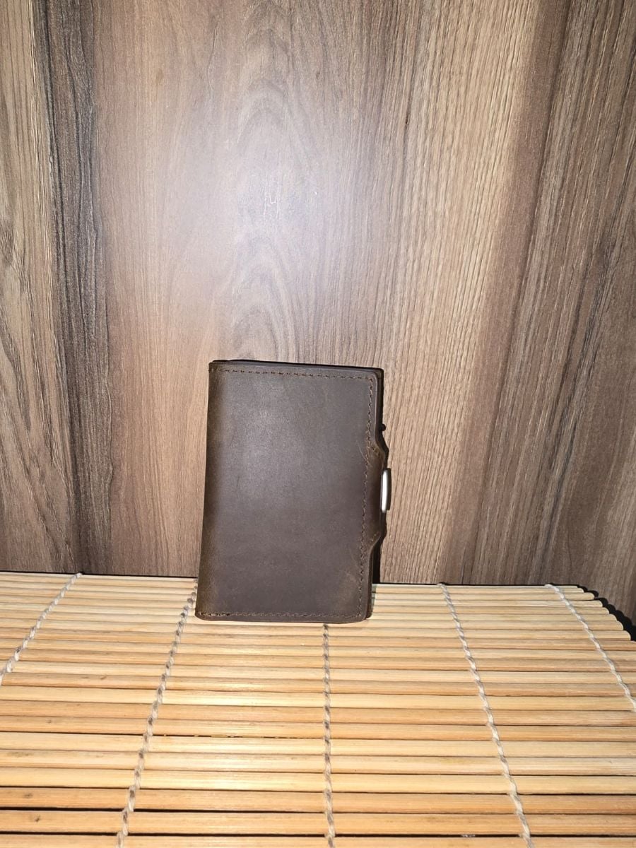 Anti RFID Blocking Card Wallet Metal Luxury Credit Card Holder Bag Thin Card  - Image 4