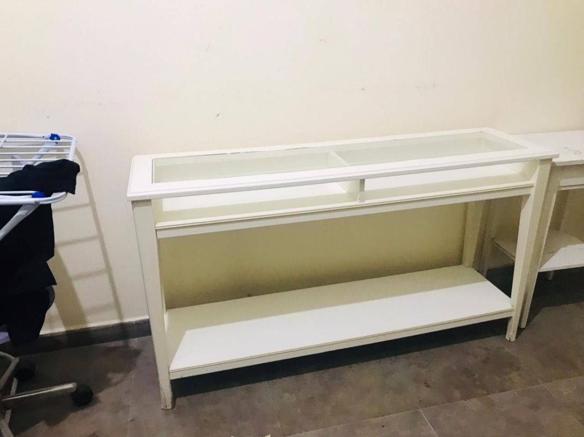 Good condition sofa set with table and glass table small ,water dispenser - Image 3