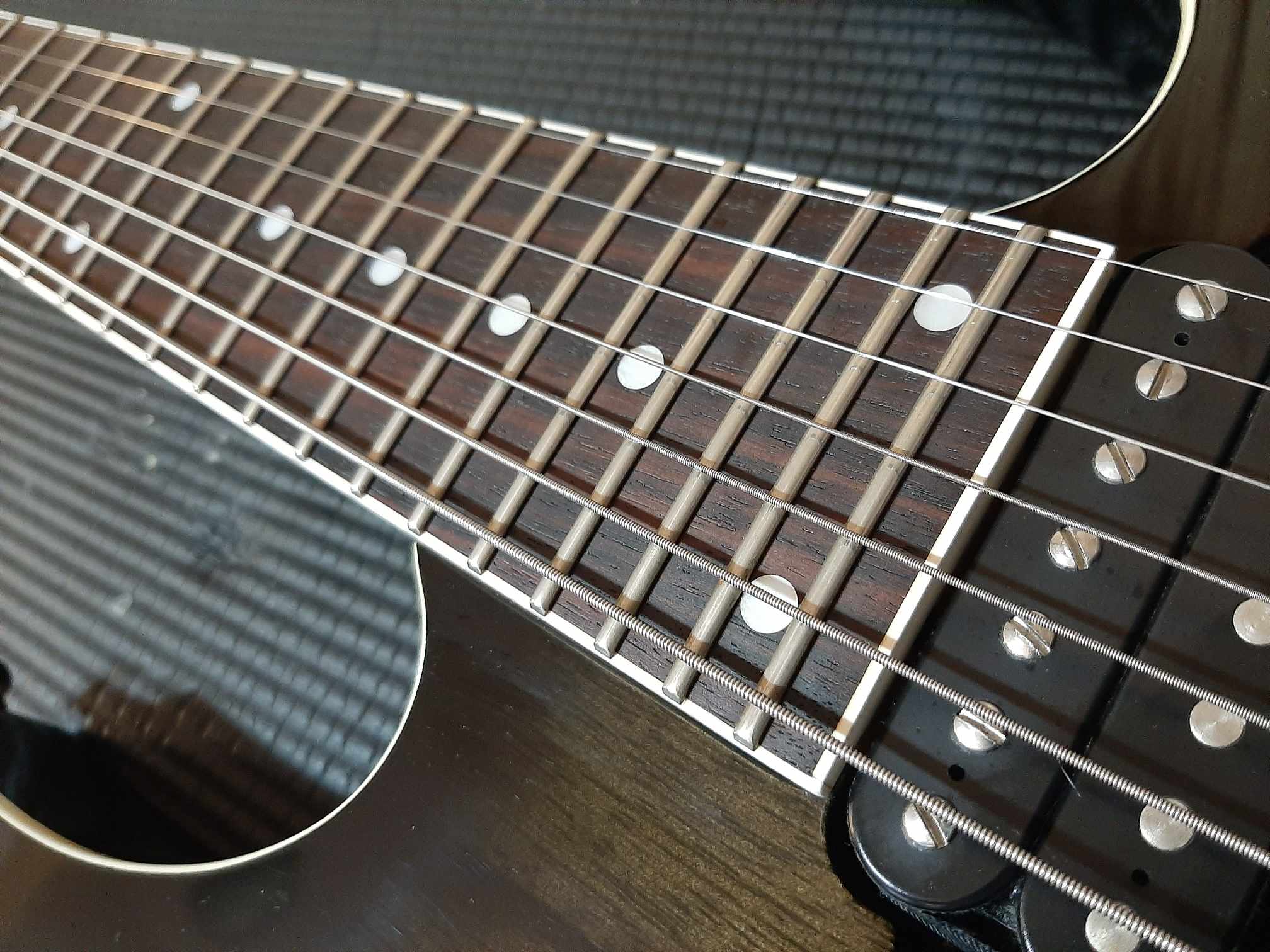 Ibanez Prestige 7 string guitar-Made in Japan-w/ hardcase-mint condition - Image 4