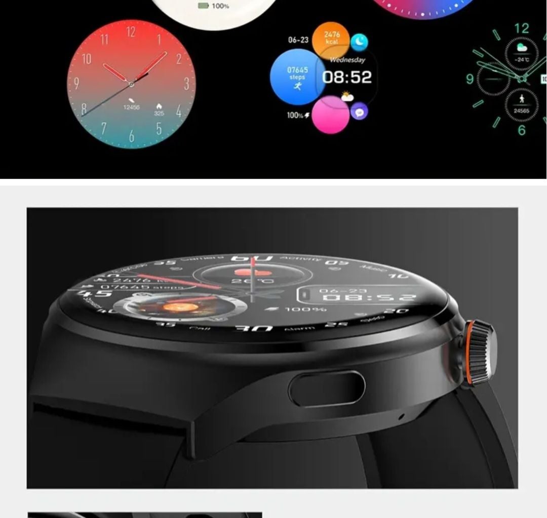 Mens smart watch AMOLED ip68 NFC wireless - Image 6