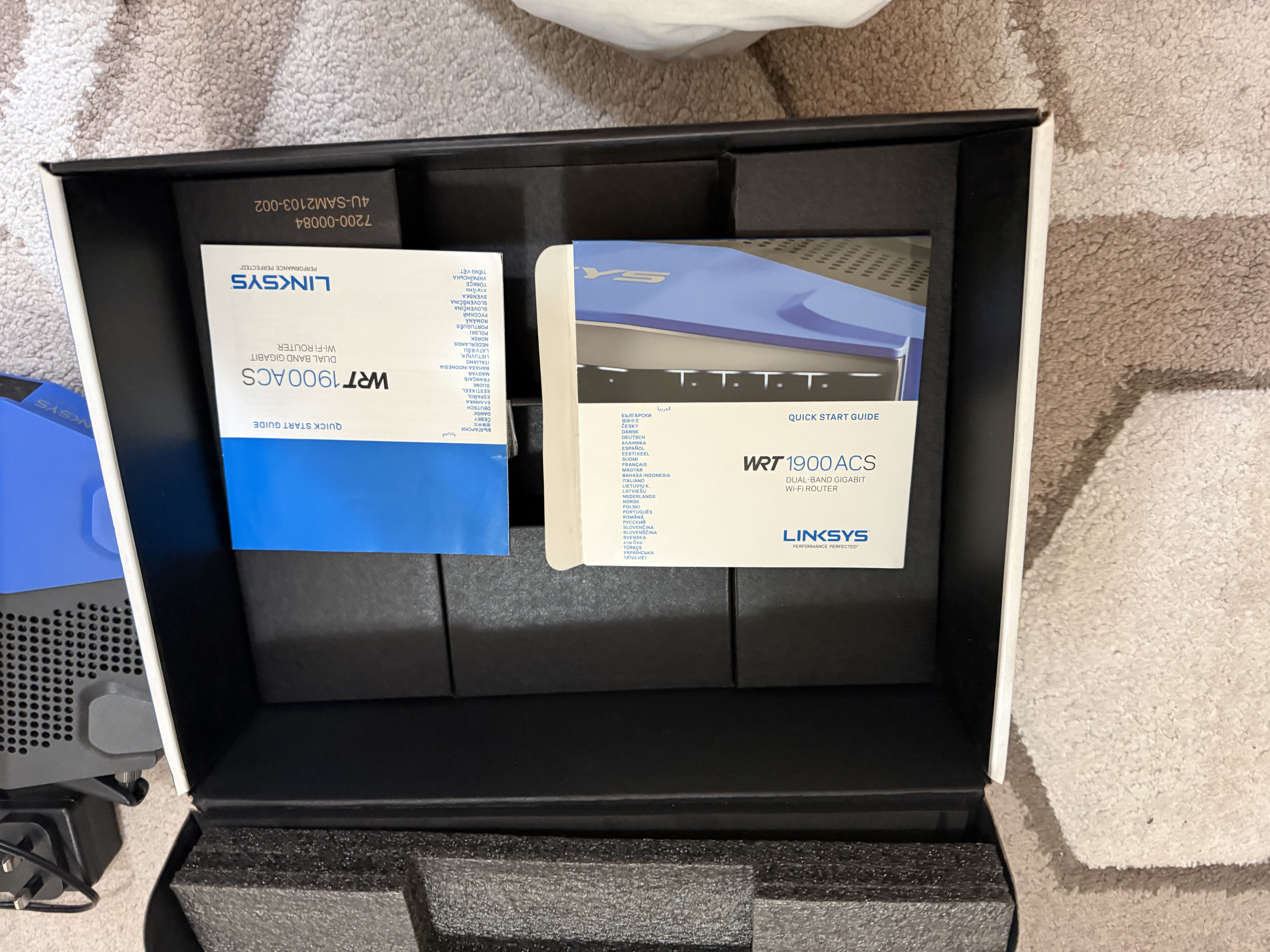 Used Linksys Router WRT1900 ACS - Image 1
