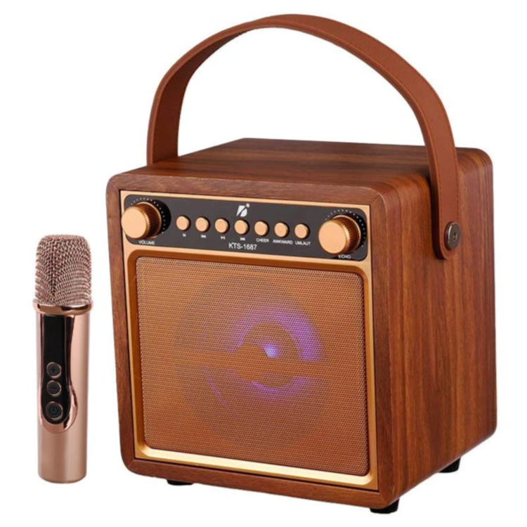 Karaoke Box Speaker Kts 1687 | Speaker with mic - Image 1