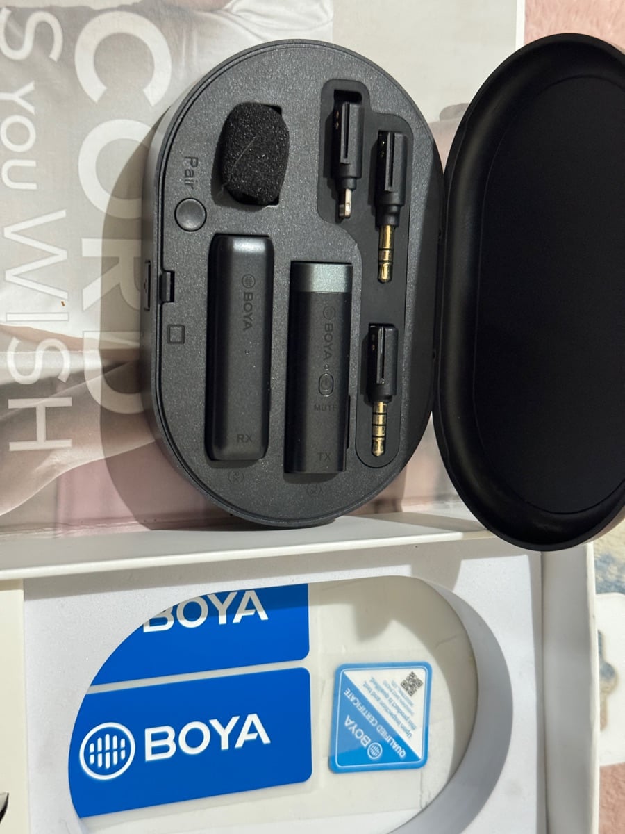 Urgent sale ?Boya BY-WM3D 2.4 GHz Wireless Microphone - Image 3