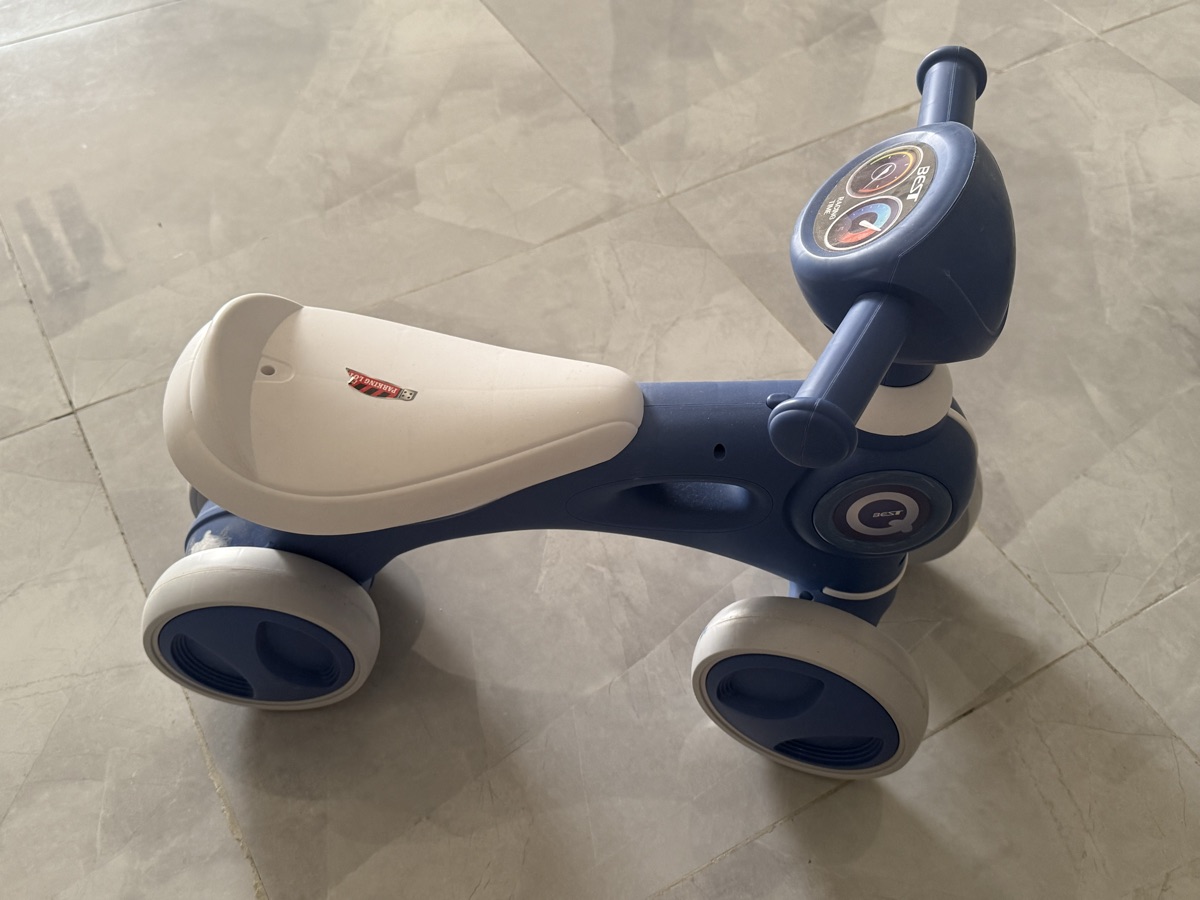 Q Best Balane Bike, Peddal Bin & Baby Wash Basin - Image 6