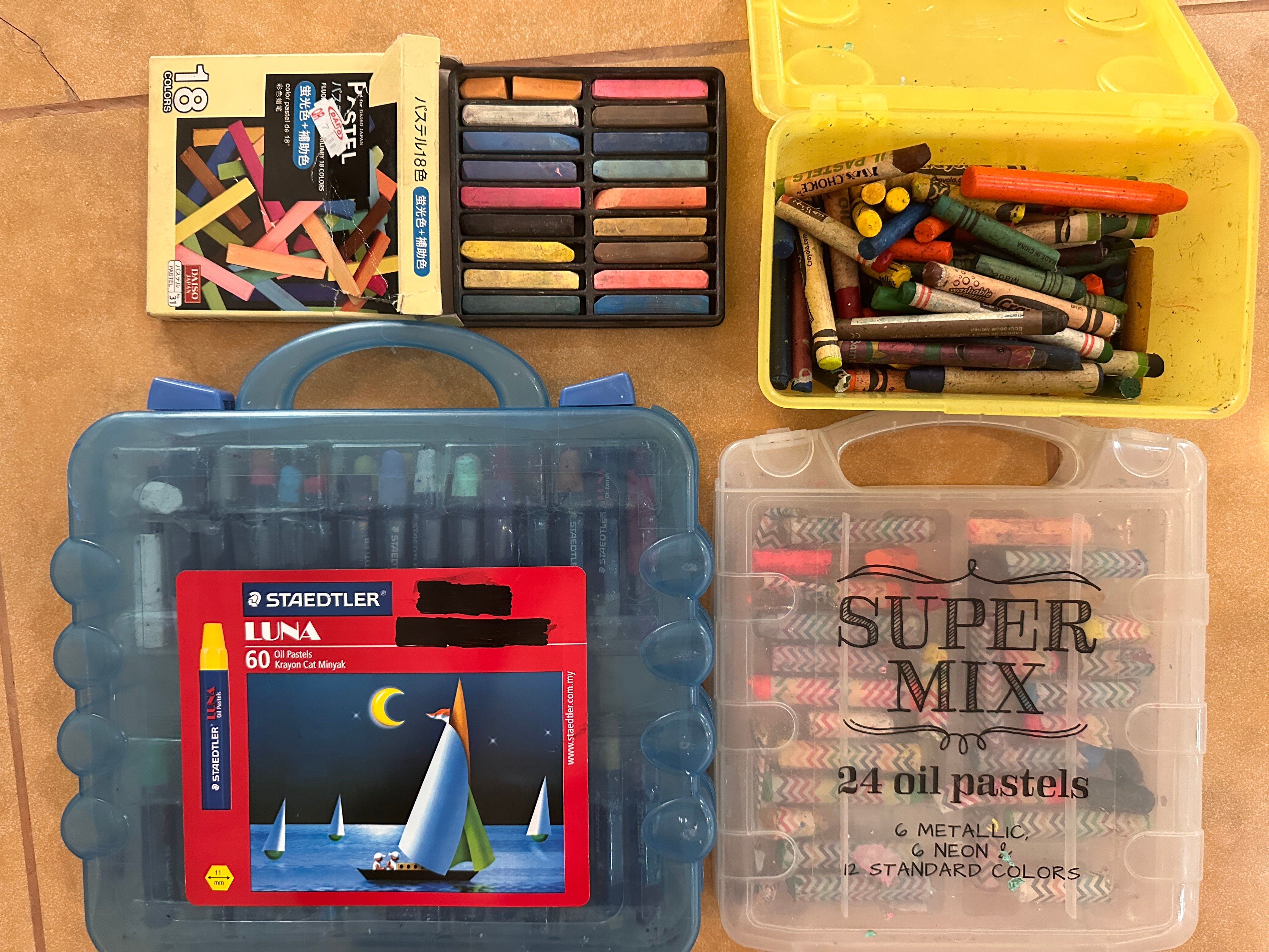 Crayons (Staedler oil pastel) - Image 1