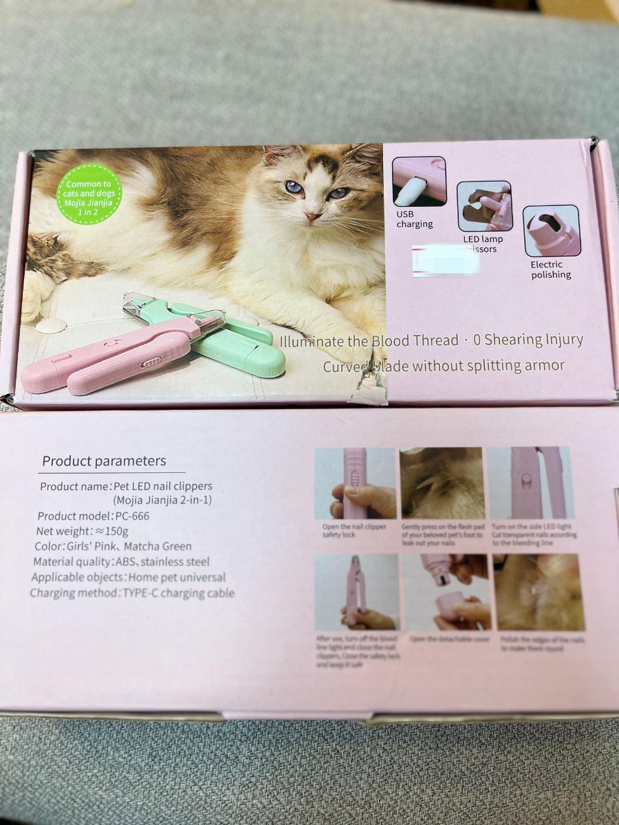 Pet LED Nail Clippers (2-in-1) - Image 3
