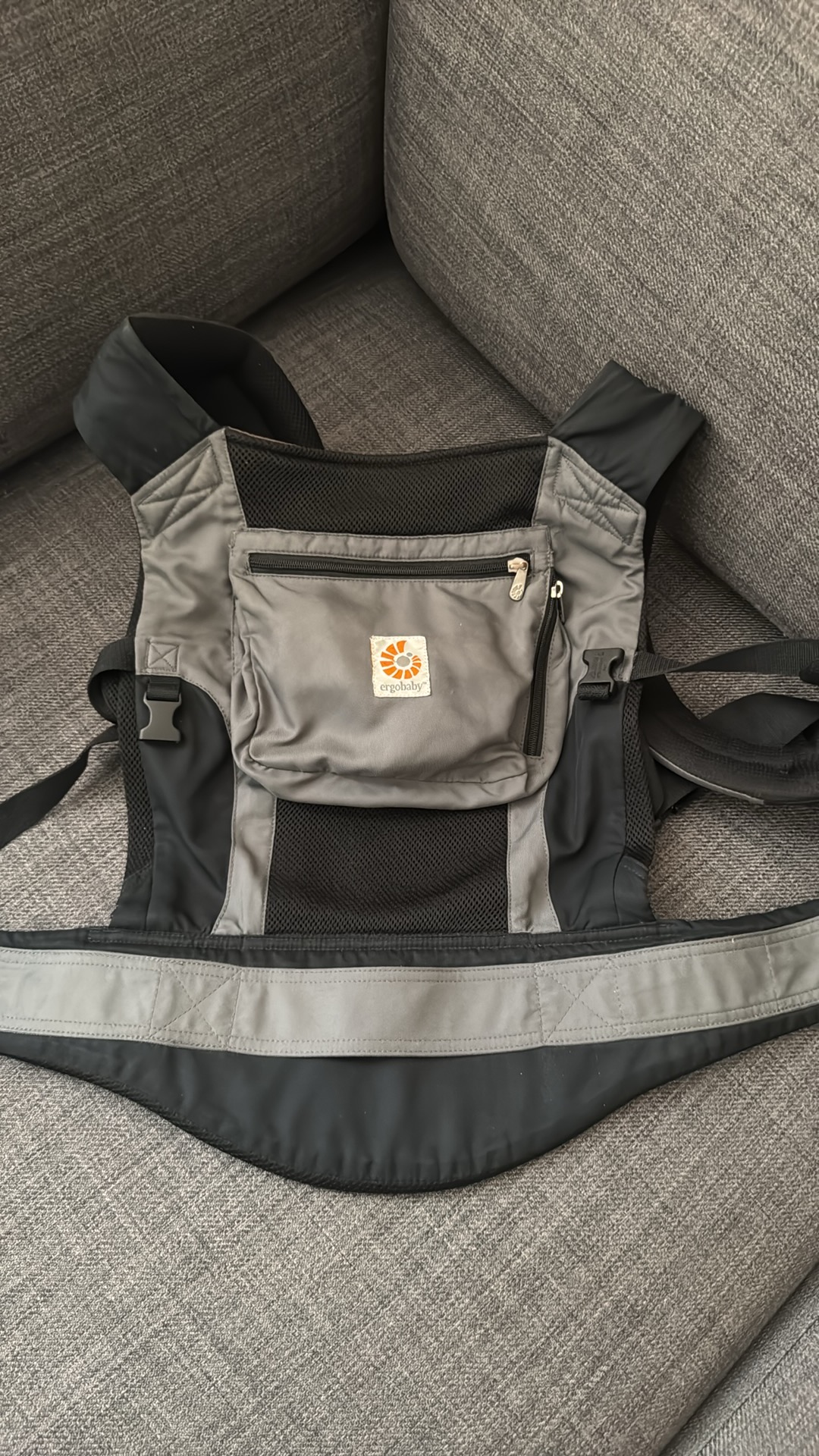 Baby carrier Ergobaby  grey & black  - Image 3