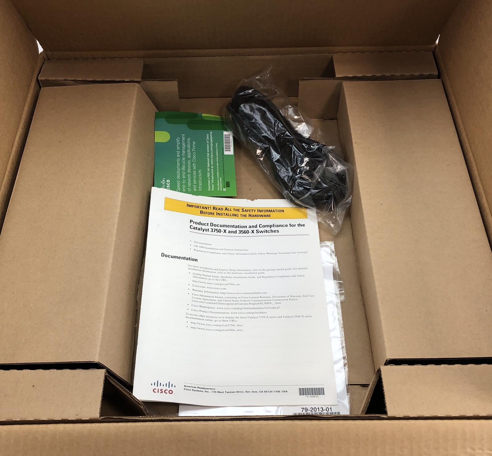 Cisco Catalyst 48 Port  Gigabit PoE Switch New in box - Image 3
