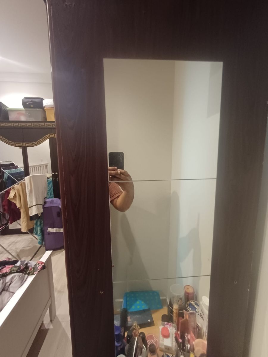Spacious Wooden Wardrobe with Multiple Drawers – Excellent Condition - Image 5