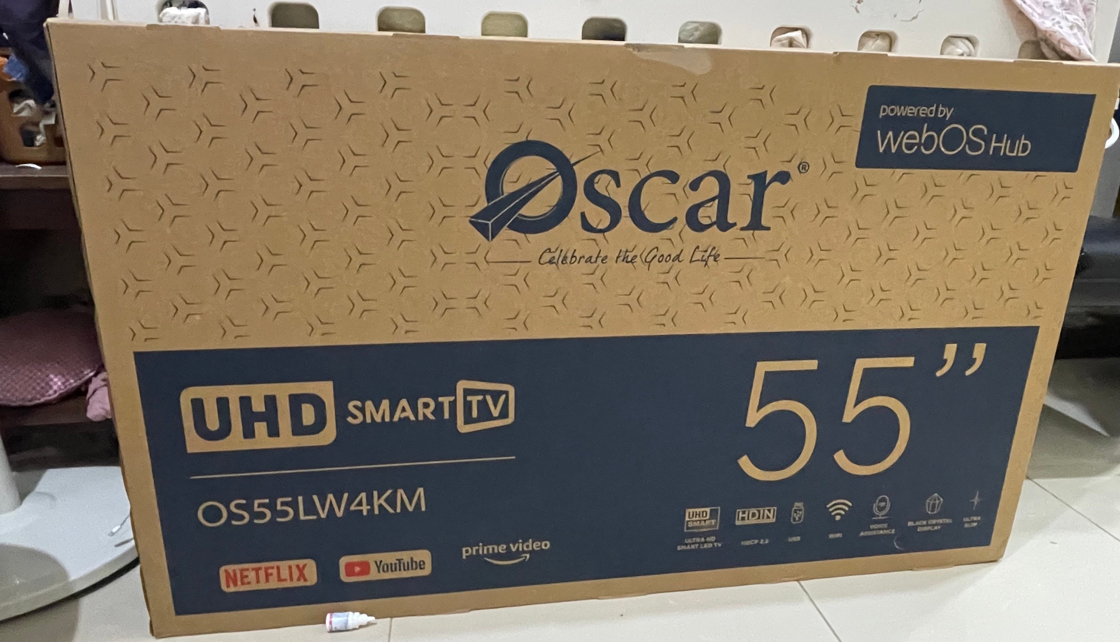 Unboxed Brand New Oscar 55“ Smart TV for Sale - Image 1