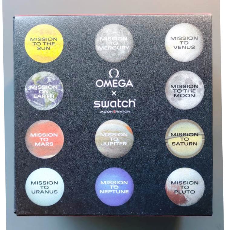 Swatch Omega Moon Watch "Mission to Mars" - Image 4