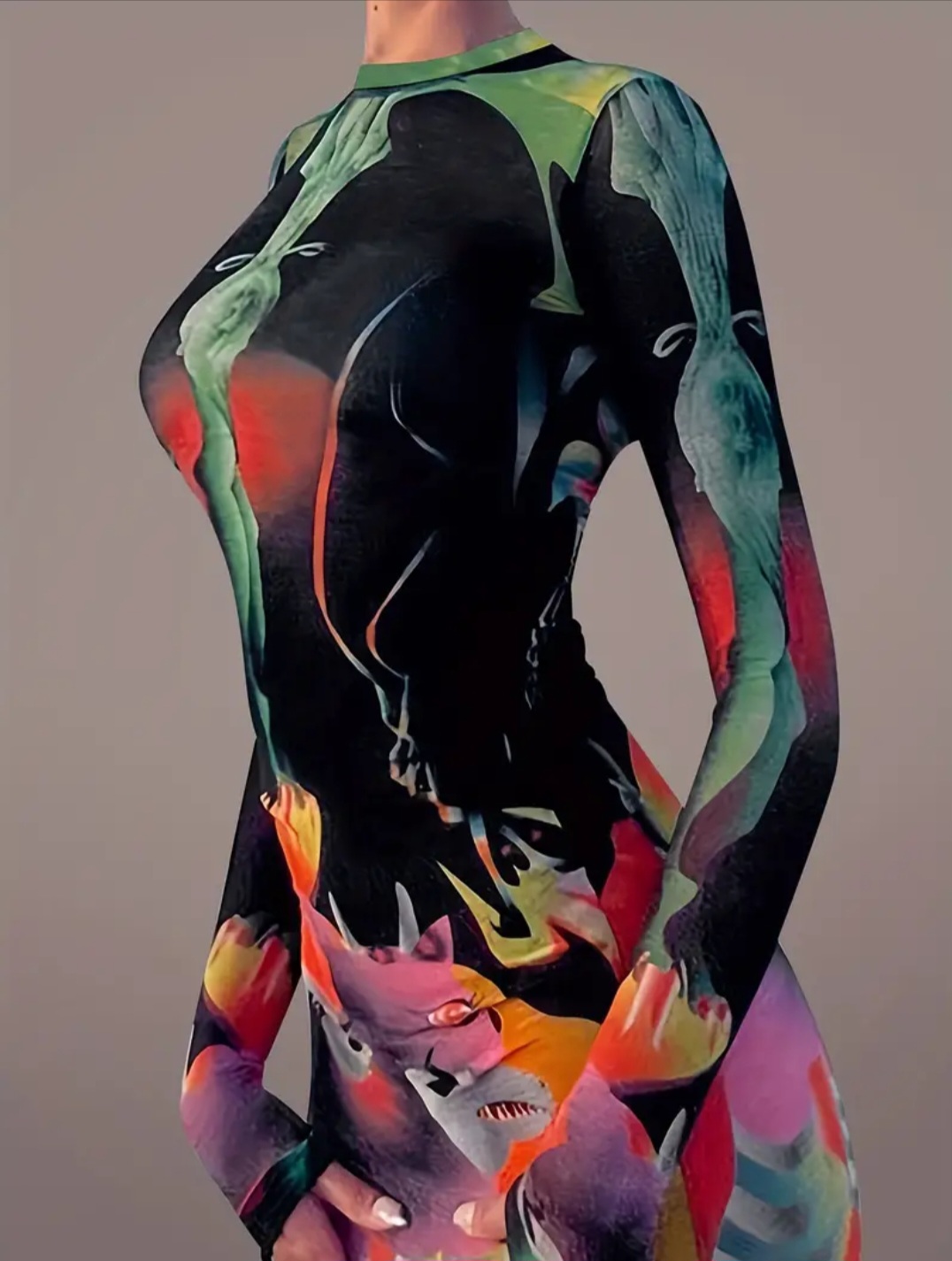 Bodycon maxi dress - Image 5