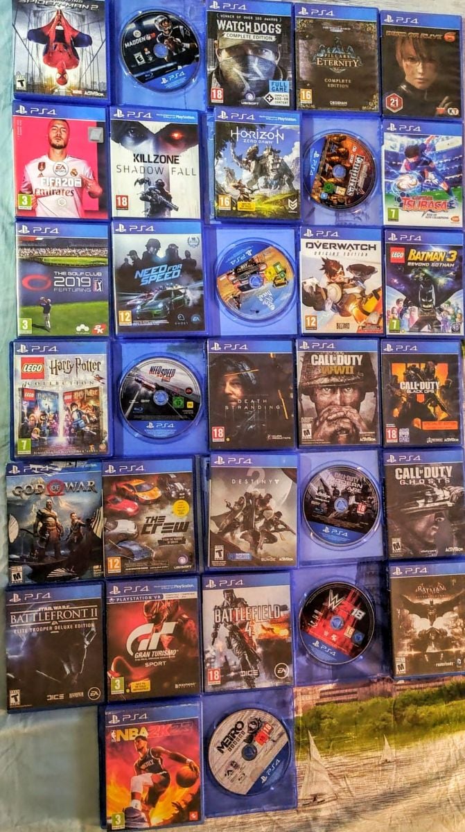 Ps4 game cds - Image 1