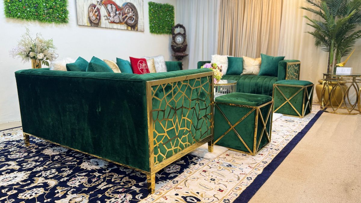 Brand new conditions midas brand luxurious 7 seater 3+2+2 sofa set - Image 2