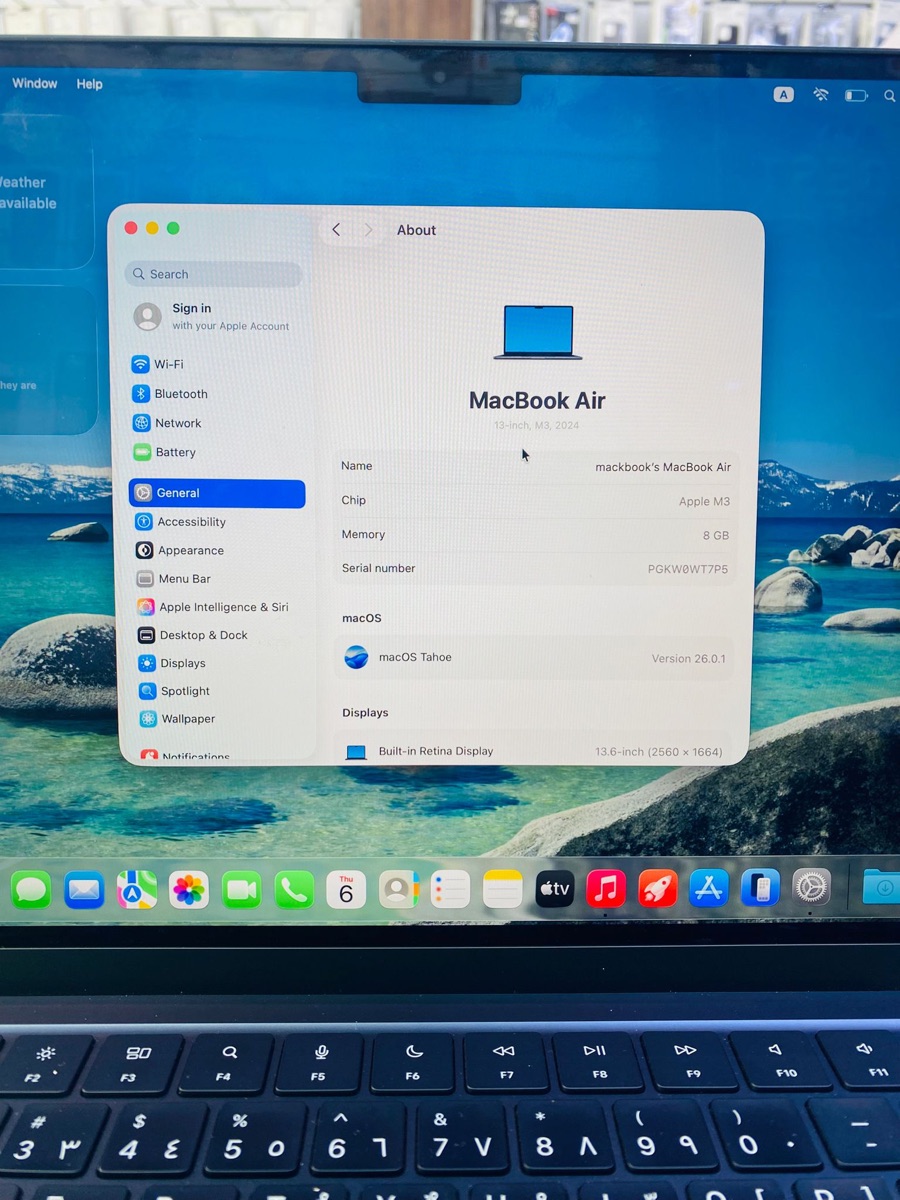 MackBook Air M3 - 13”  512GB SSD - Image 3