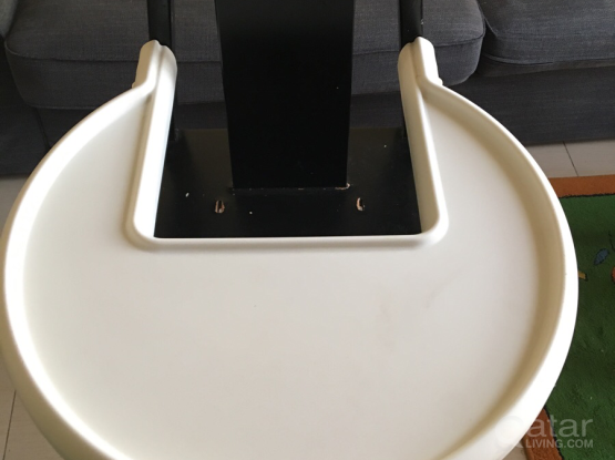 IKEA Highchair with tray, black - Image 2