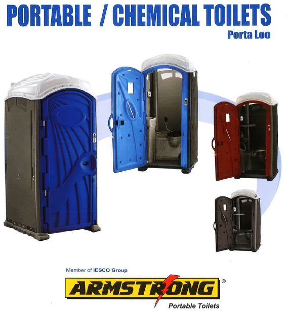 Events Plastic Portable Toilets - Image 1