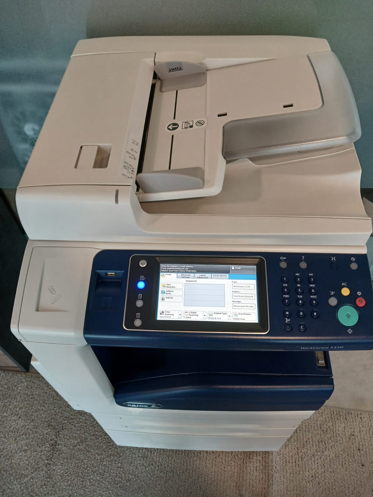 Xerox Printer workcenter 5330 - Image 3