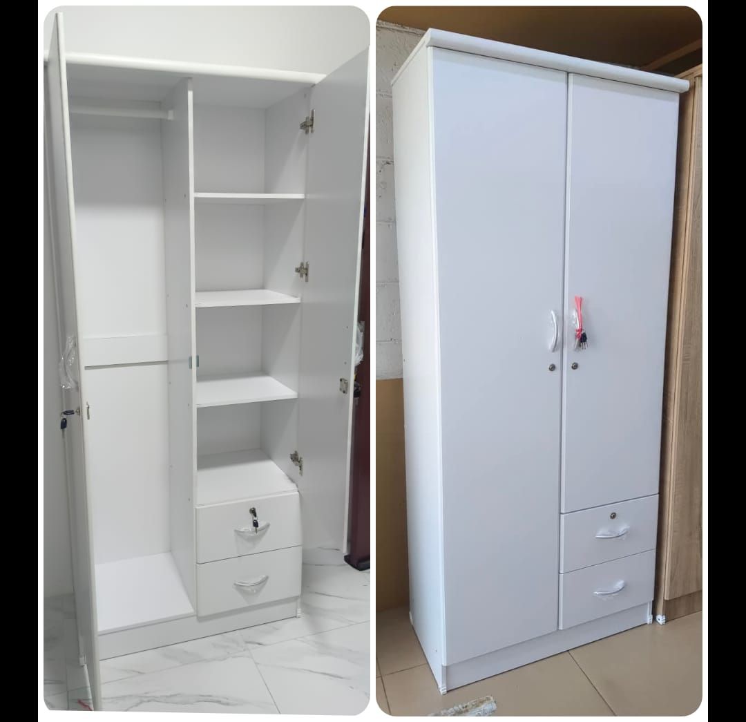 2 doors new wardrobe flash sale - Image 2