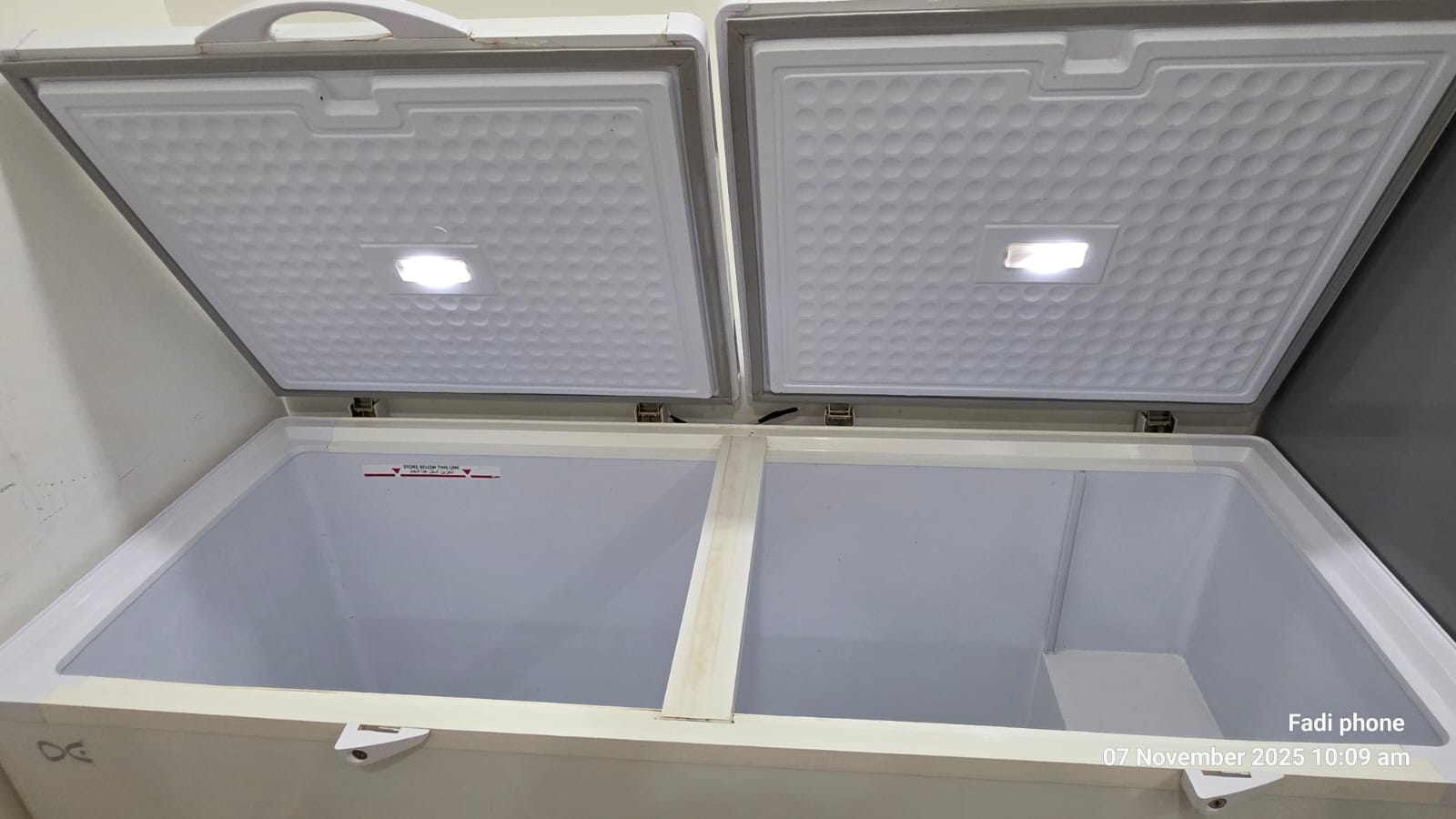 فريزر ارضي بابين freezer 2 doors - Image 1