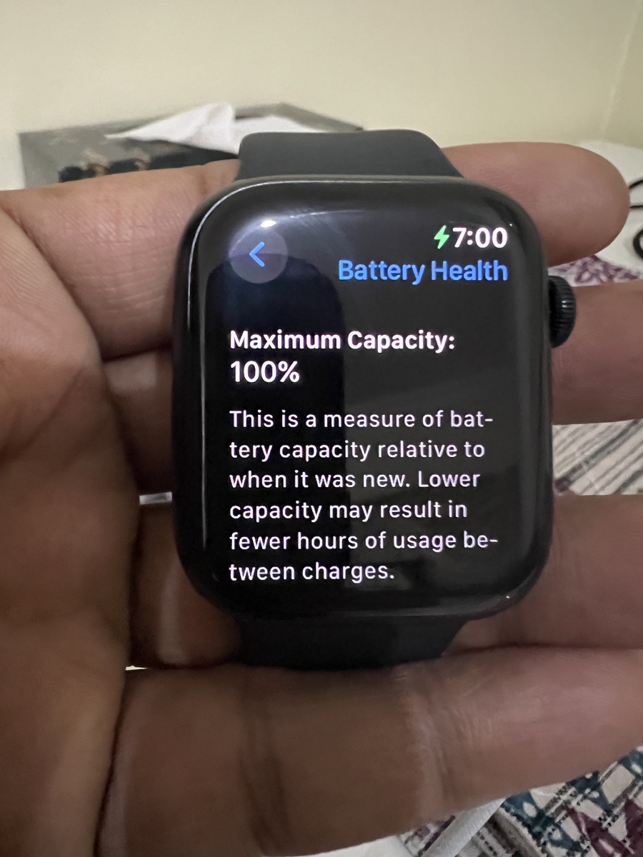 Apple watch Series 9 45mm blue for sale - Image 2