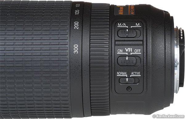 Nikon 70-300mm f/4.5-5.6G ED IF AF-S VR Nikkor Zoom Lens for Nikon Digital SLR Cameras - Image 2