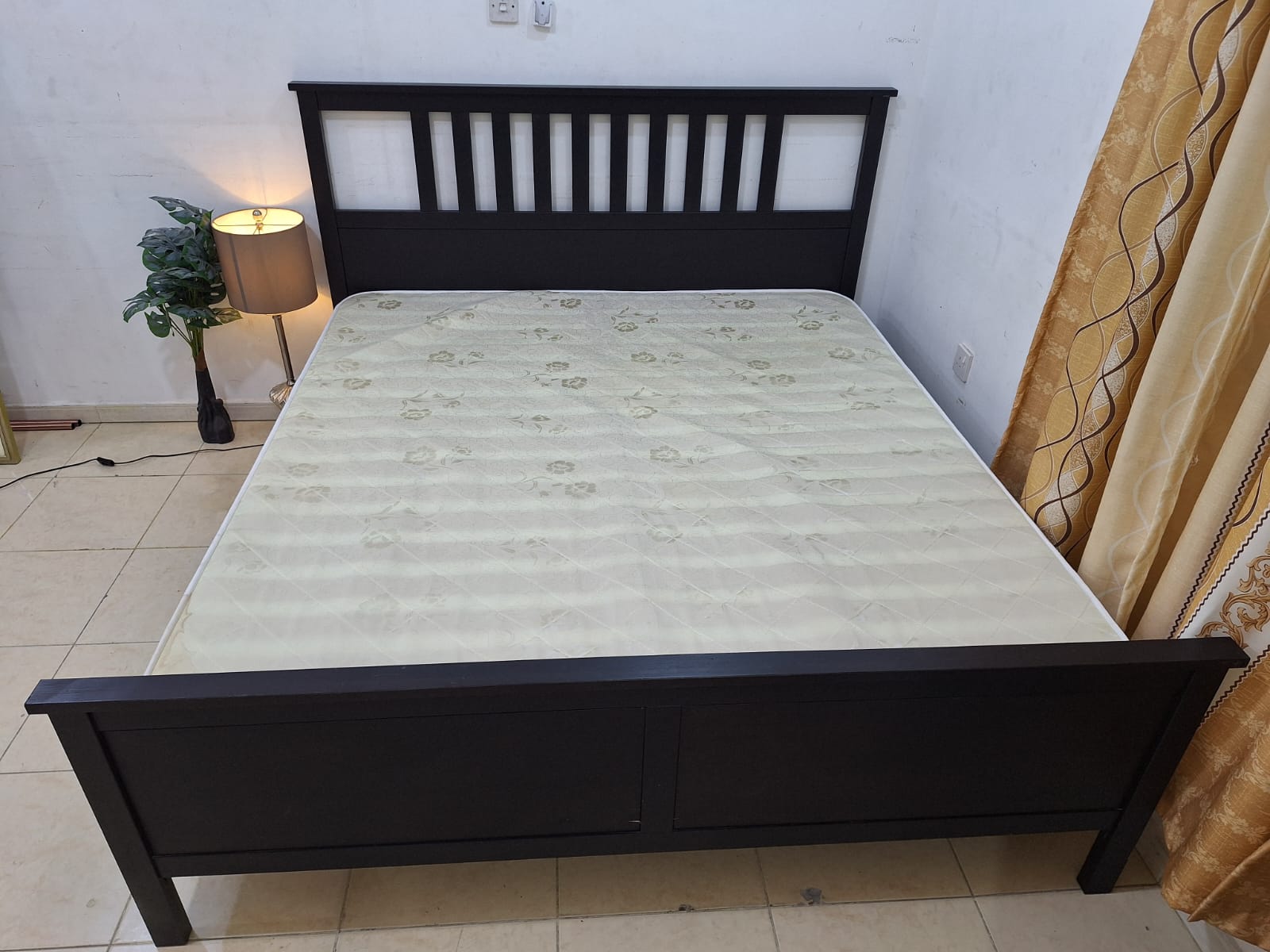 King size bed with mattress for sale  - Image 2