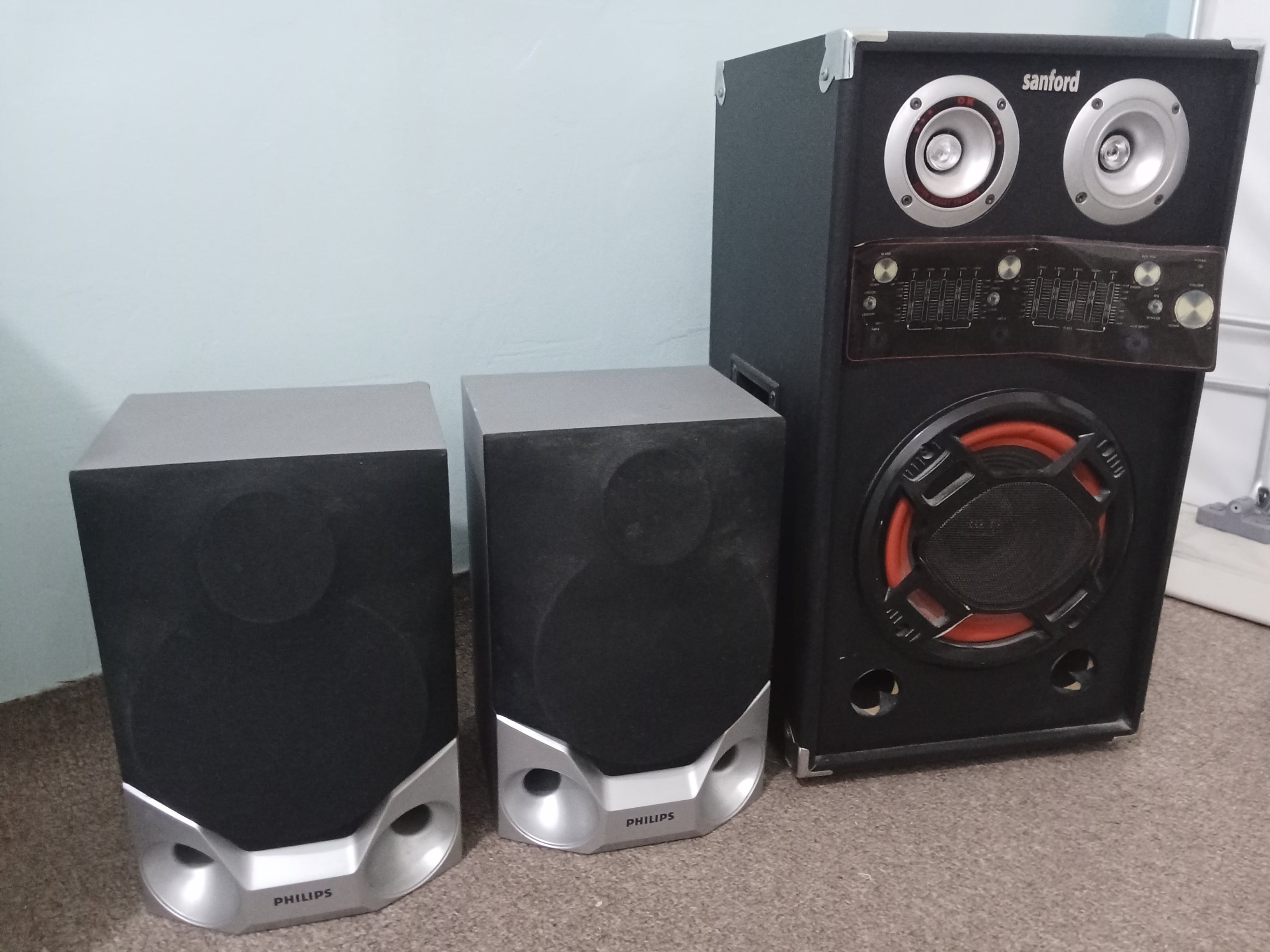 Phillips and Sanford loudspeakers - Image 1