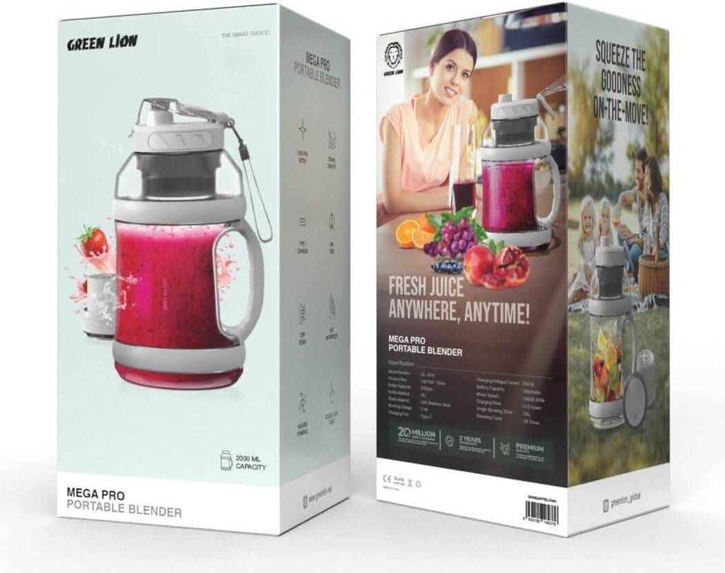 Green Lion Mega Pro Portable Blender - Image 1