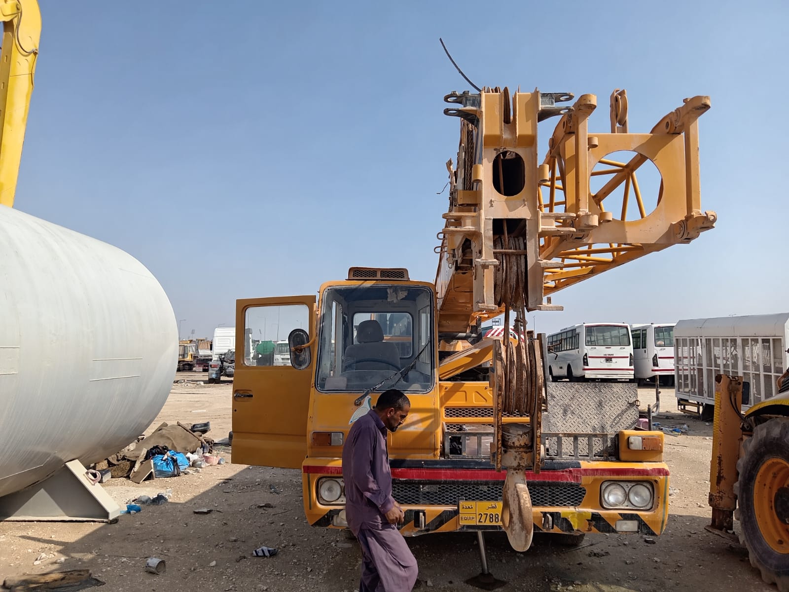 1985 Model 20/16 Ton Tadano Crane for Sale - Image 3