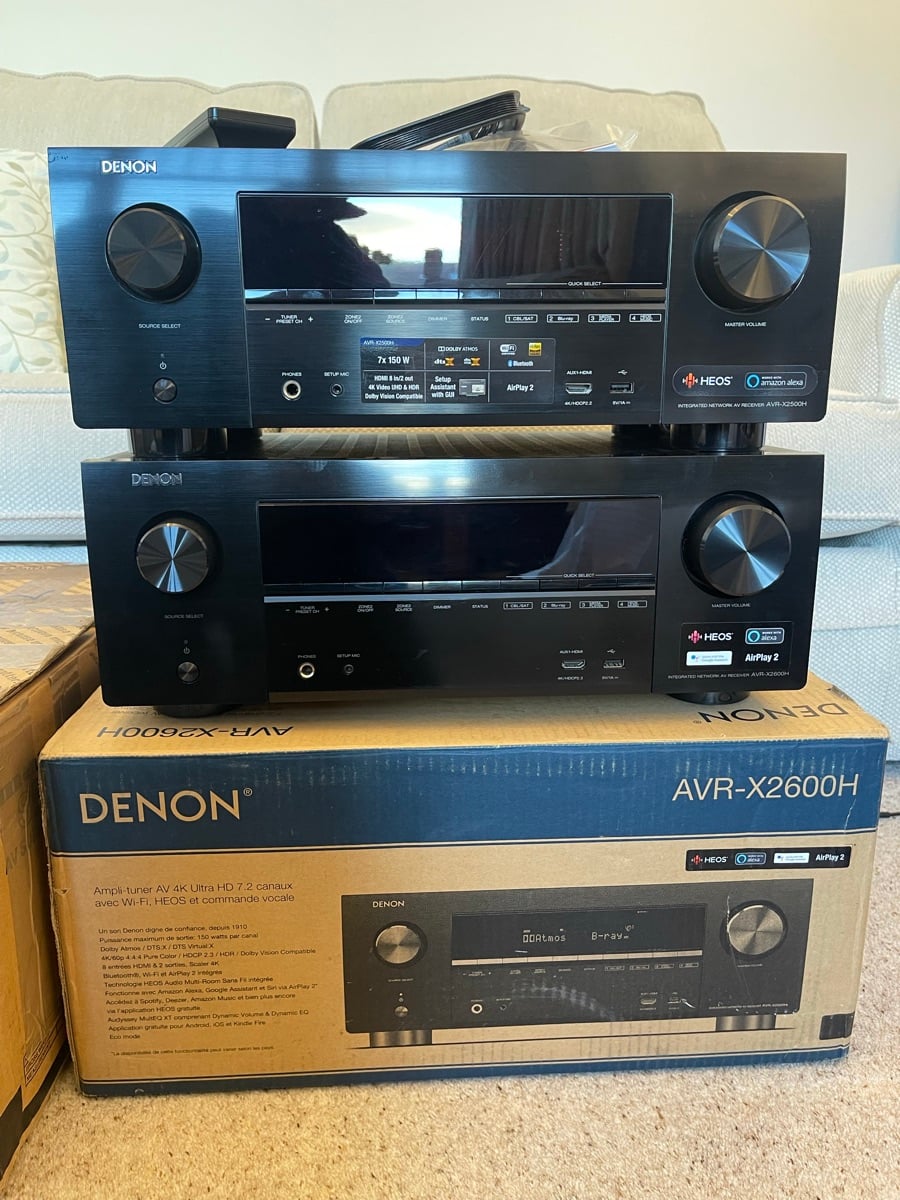 Denon 2500, 2600 and 7200 & Marantz SR7015  AV Receiver/ Amplifier - Image 7