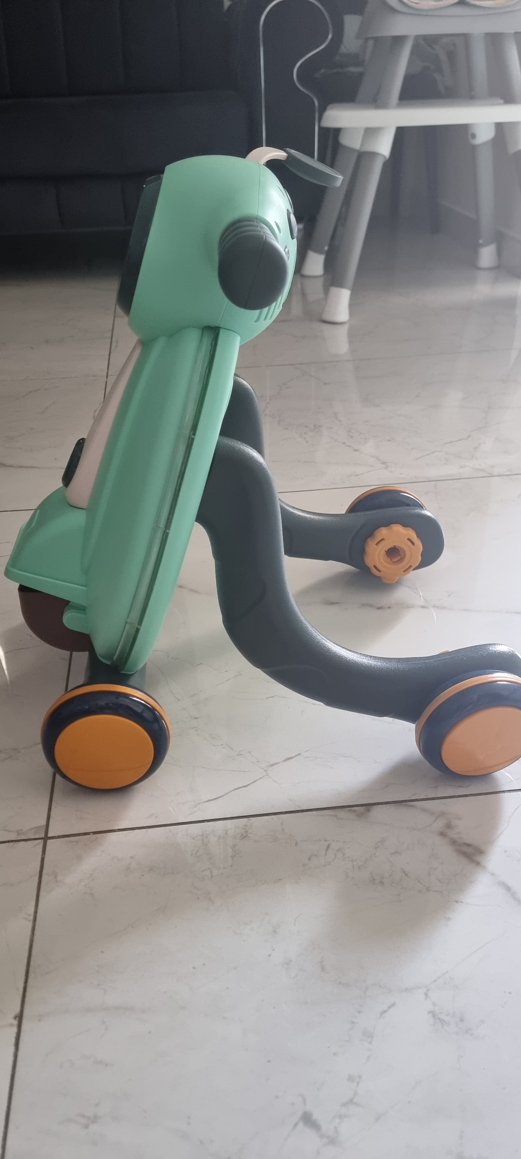 Musical baby walker **BARELY USED ** - Image 1