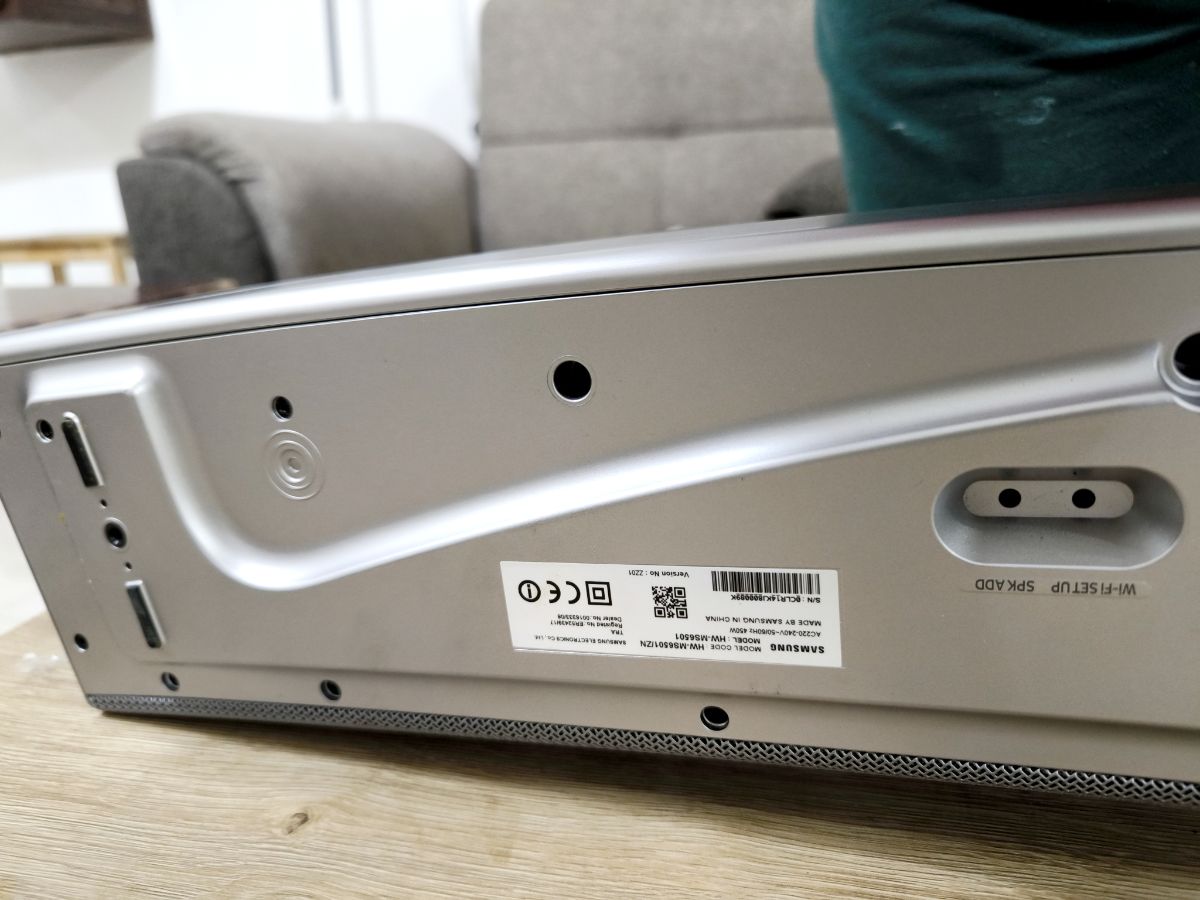 Samsung Soundbar Sound+ HW-MS6500 Wireless Curved Smart Soundbar - Image 5