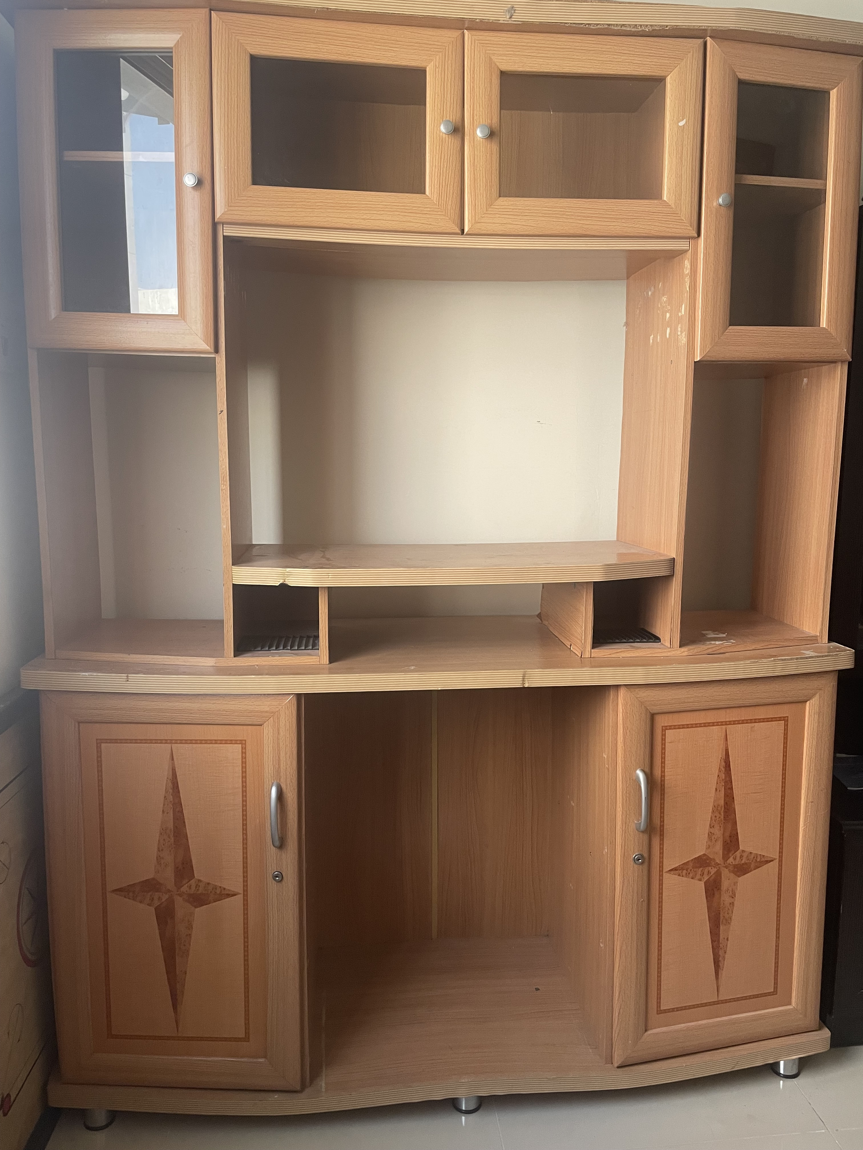TV STAND PLUS STORAGE CUPBOARD - Image 4