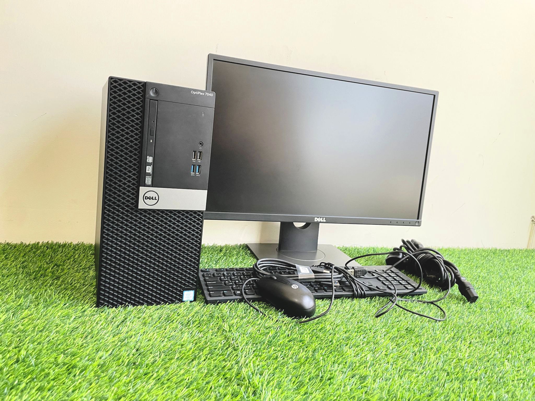 DELL OPT 7040-i7-6th Gen-8GB RAM-256GB SSD-500GB HDD-22"inch Monitor(33176355) - Image 3