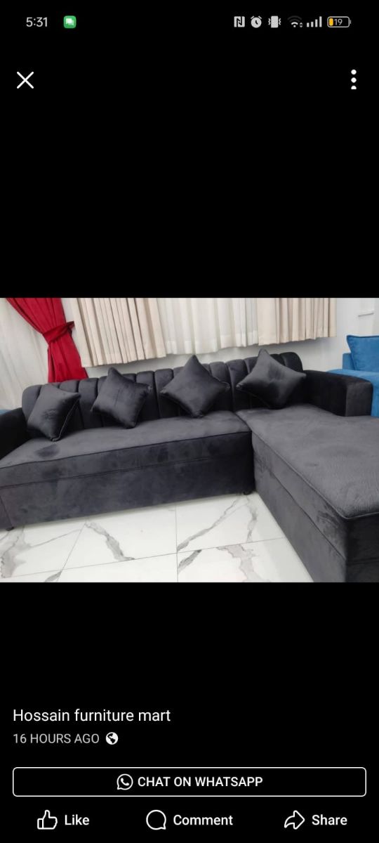 New L shape sofa sale - Image 5