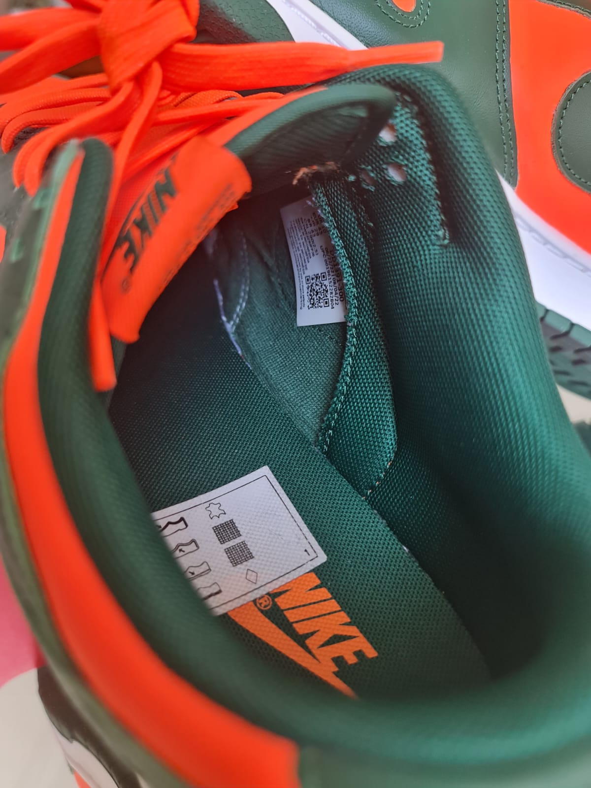 Nike Miami Hurricanes Sneakers - Image 6