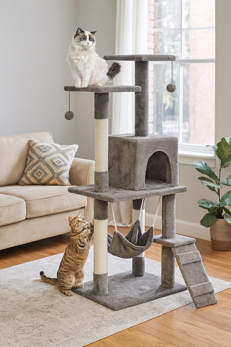 Cat play tree - Image 1