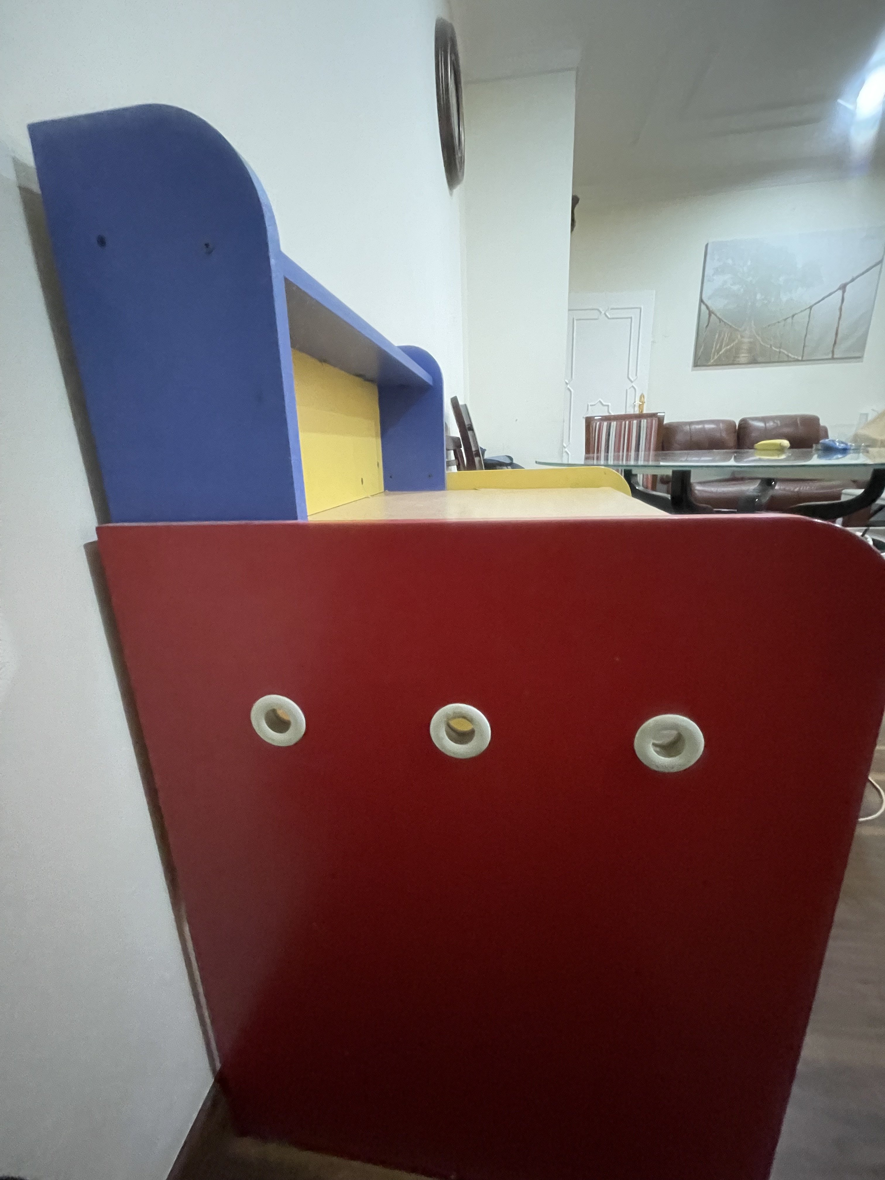 COLORFUL KIDS TABLE (IKEA PURCHASED) - Image 3