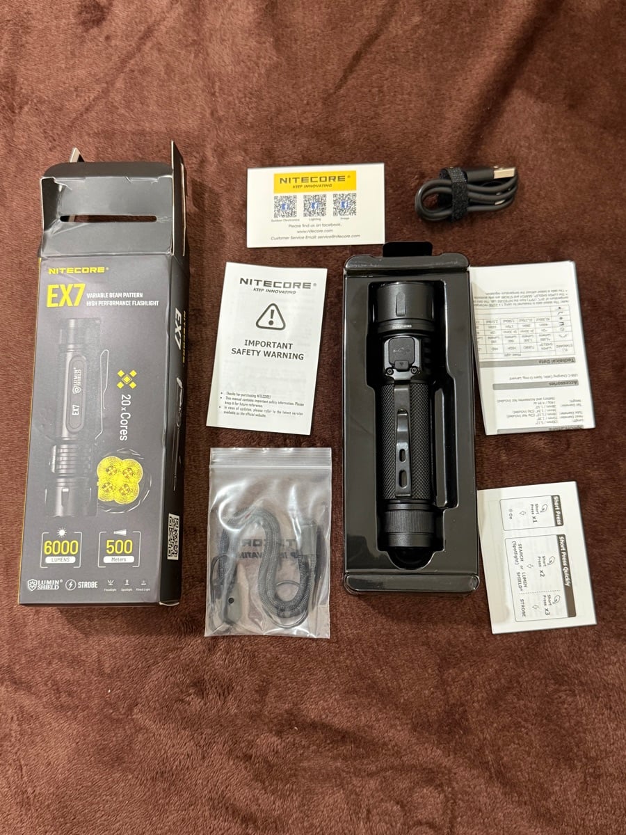 Nitecore Flash Light EX7 (NEW) - Image 1