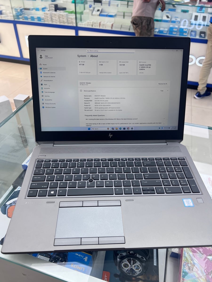 HP Z-Book 15 G6 H Series - Image 3