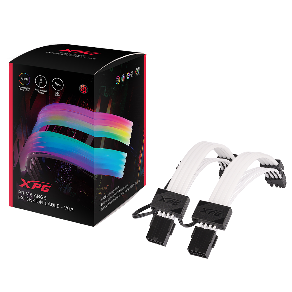 XPG PRIME ARGB EXTENSION CABLE - MB/VGA - Image 3