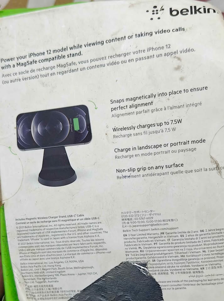 BOOST↑CHARGE Magnetic Wireless Charger Stand - Image 3