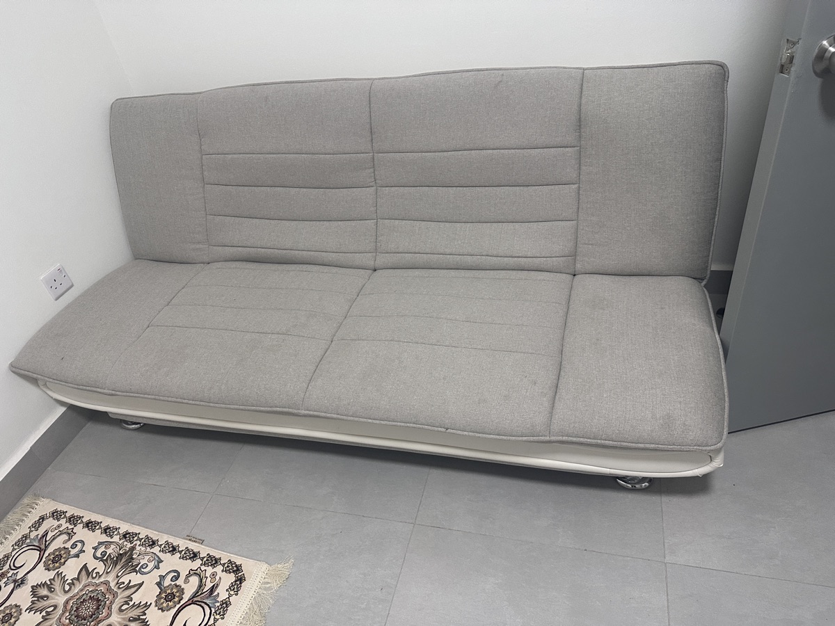 Dining table with 06 chair and Sofa cum bed - Image 6