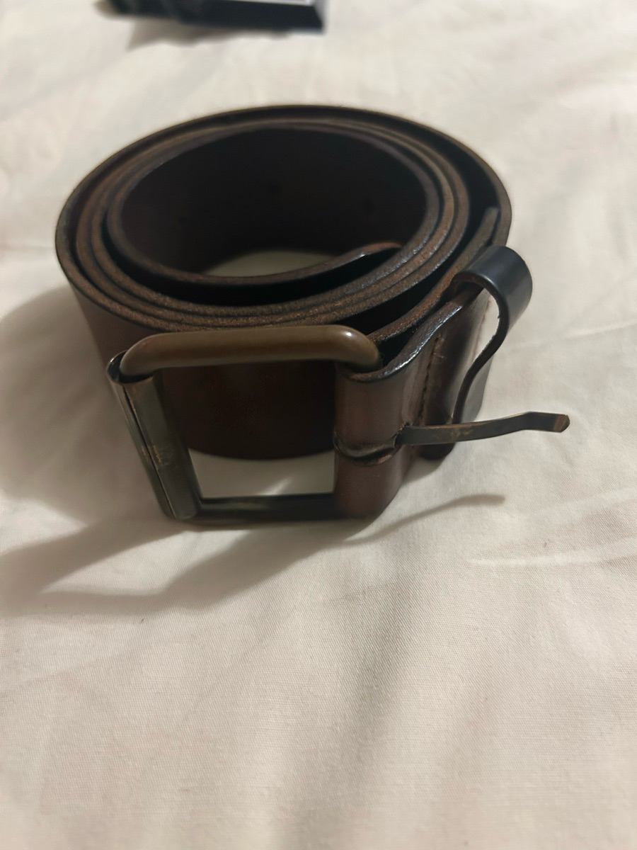 Men’s leather belt 32” waist - Image 2