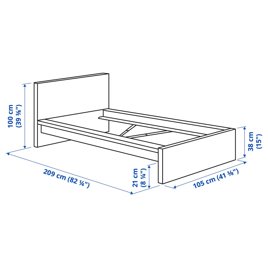 SINGLE BED FRAME (IKEA) - URGENT SALE - Image 6