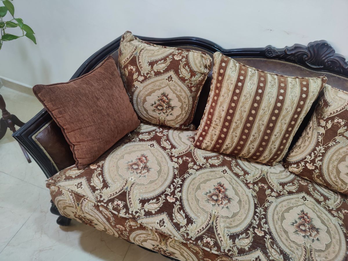 3 Piece Sofa set strong wood - Image 6