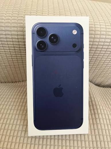 iPhone 17 Pro 256GB Natural Titanium – 100% Battery Health, 8 Months Warranty, Like New - Image 1