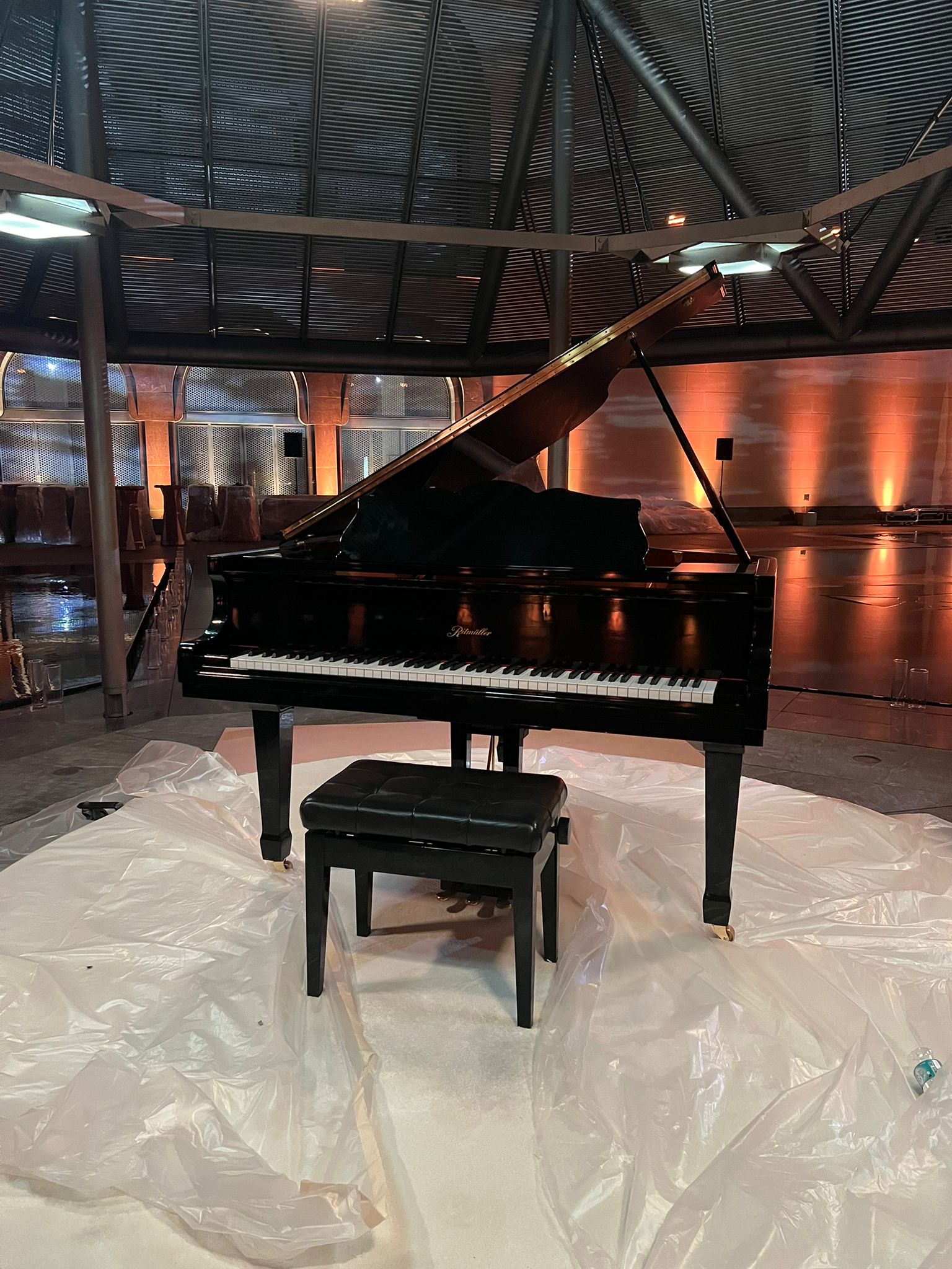 5′ 3″ Grand Piano • Ritmüller Legacy Black color  - Image 3